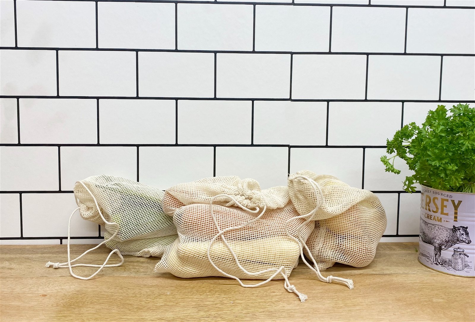 Pack of 3 Reusable Fruit & Vegetable Bags-2